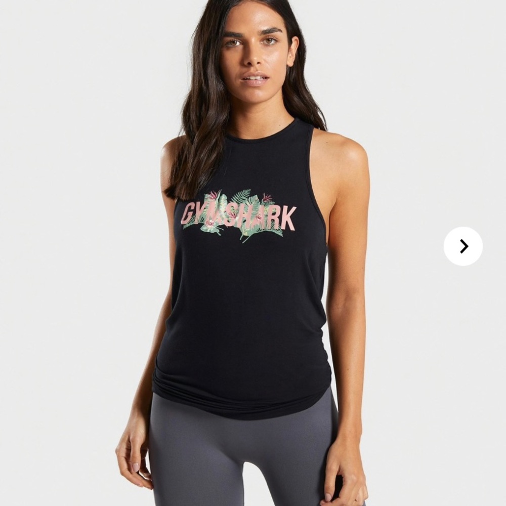 gymshark relaxed graphic vest